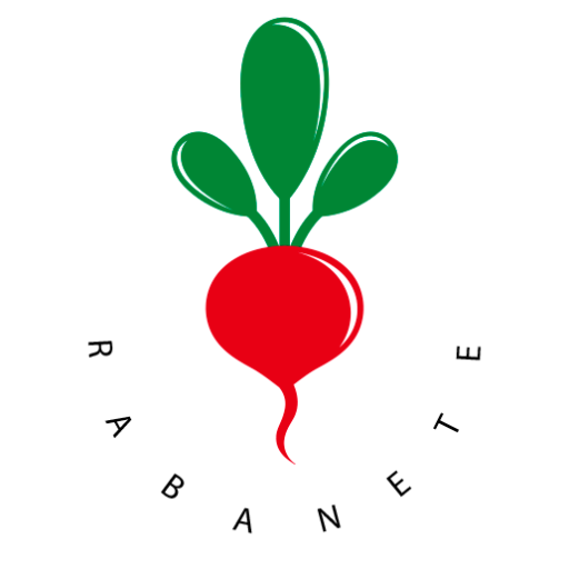 Logomarca com borda - Casa Rabanete
